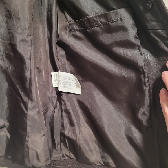 Esprit Leather Jacket - Picture 10 of 12